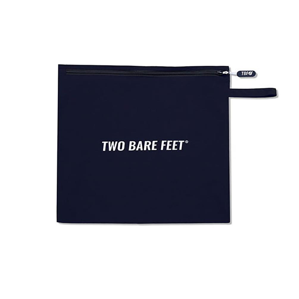 Two Bare Feet Kids Weatherproof Packable Changing Robe & Travel Bag - Marine Blue / Black Extra Image 3